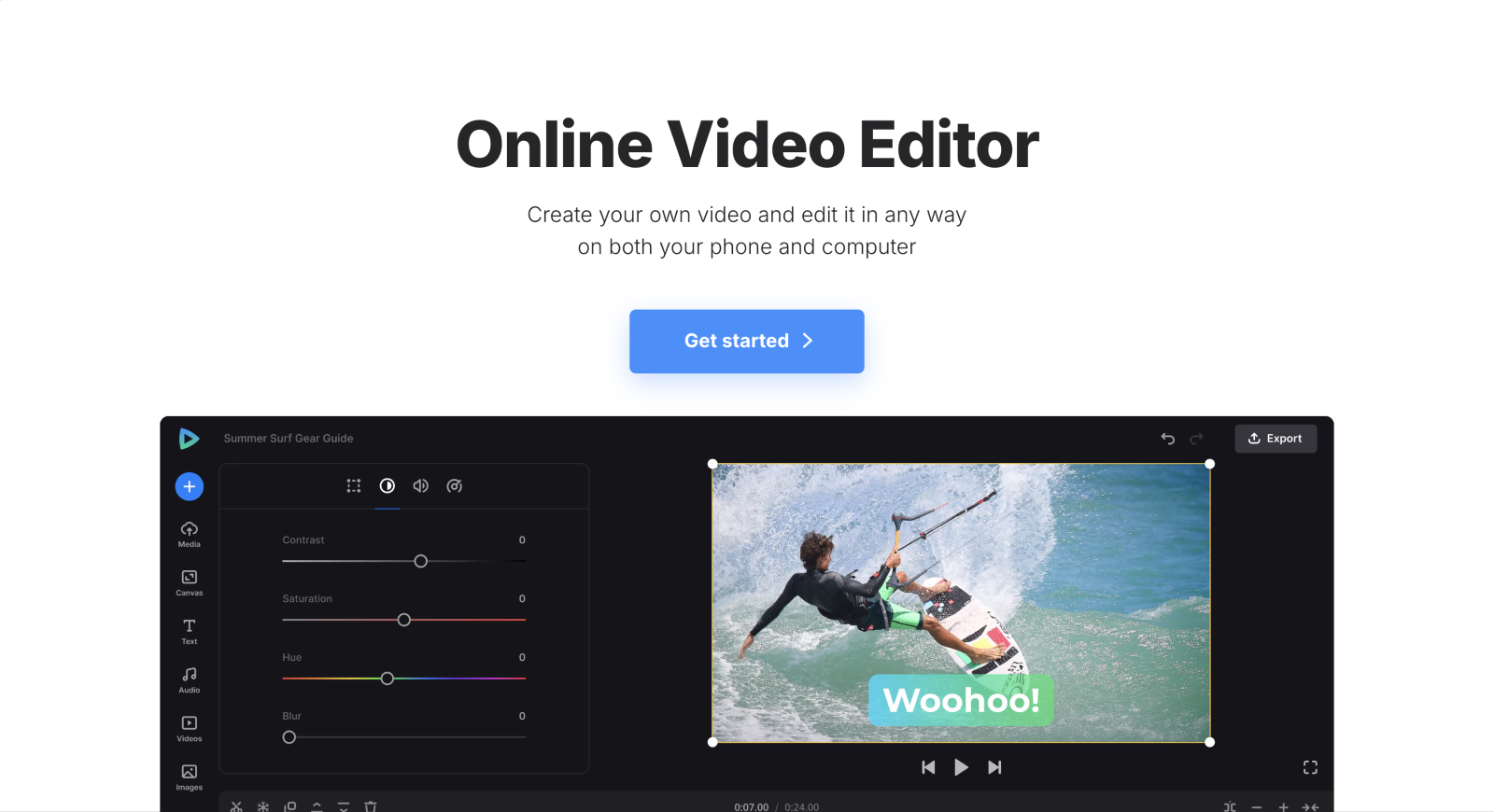  Video editor to speed up certain parts of a video